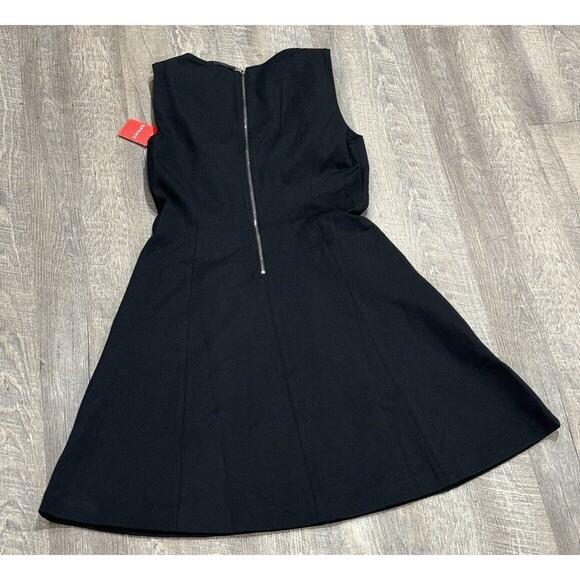 NWT Spanx 20381R The Perfect Fit & Flare in Black Ponte Sleeveless Dress M - Picture 8 of 10